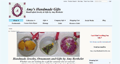 Desktop Screenshot of amyshandmadejewelry.com
